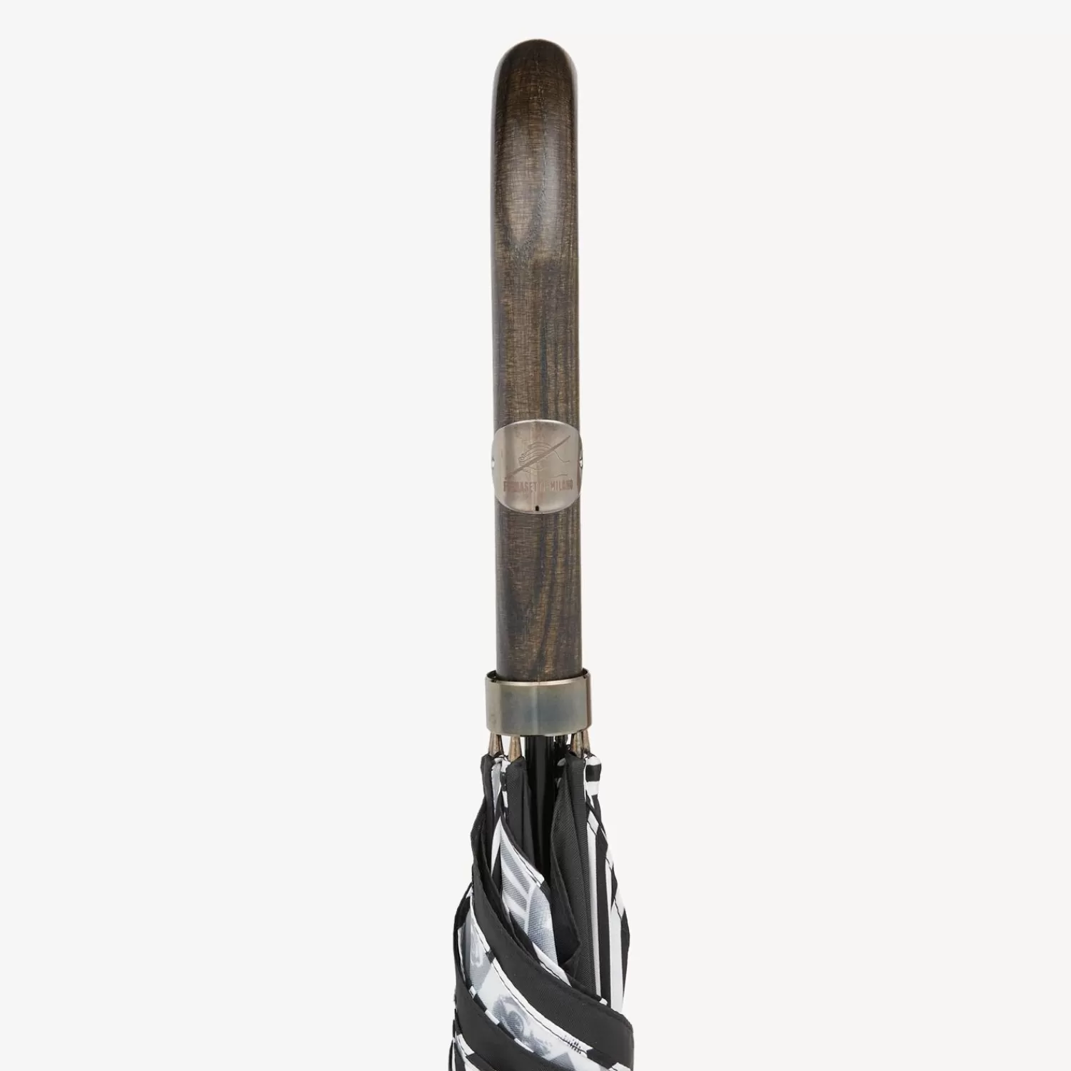 Umbrellas<Fornasetti Classic Umbrella Soli A Ventaglio White/Black