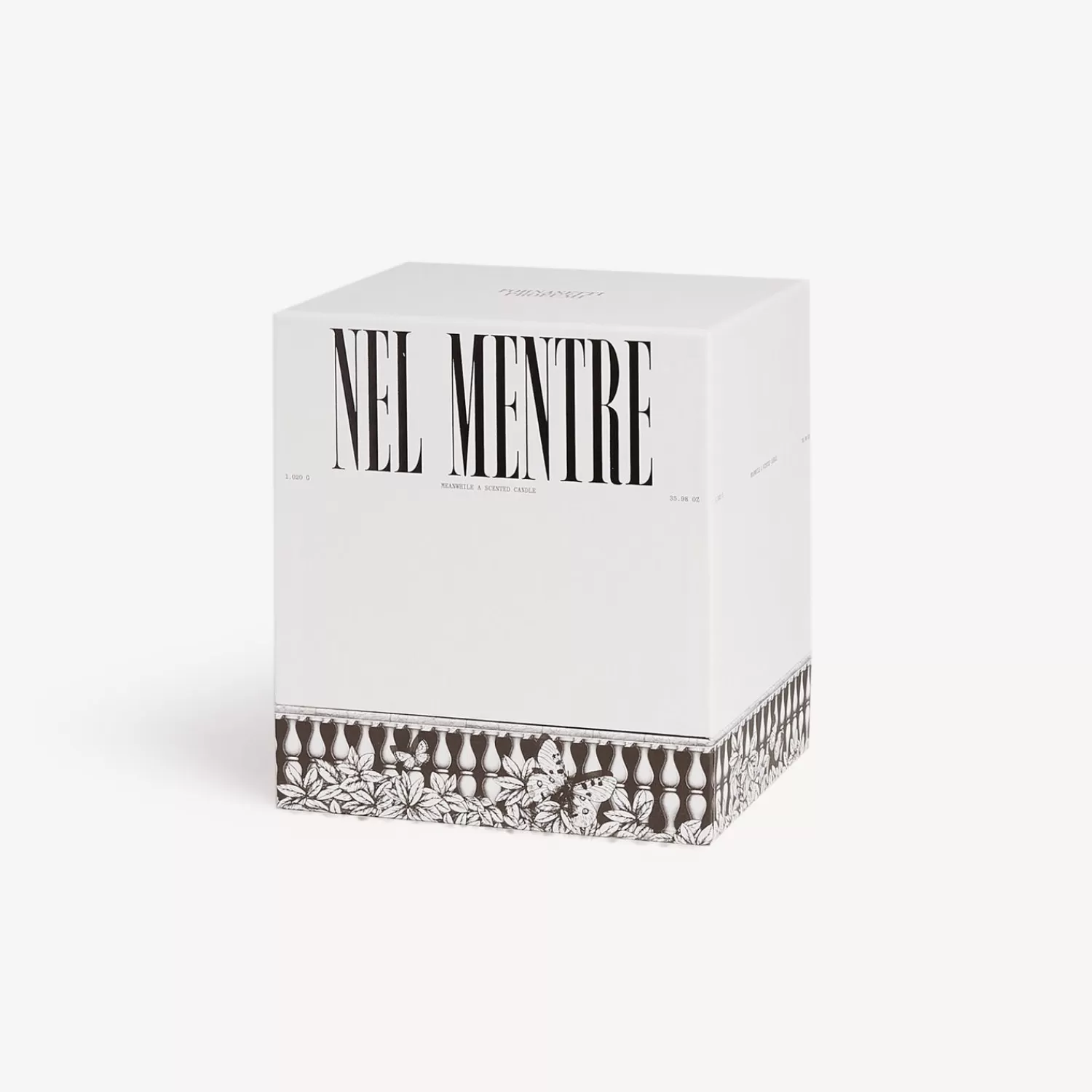 Scented Candles<Fornasetti Nel Mentre Large Scented Candle - Farfalle E Balaustra Decor - Giardino Segreto Fragrance Multicolour