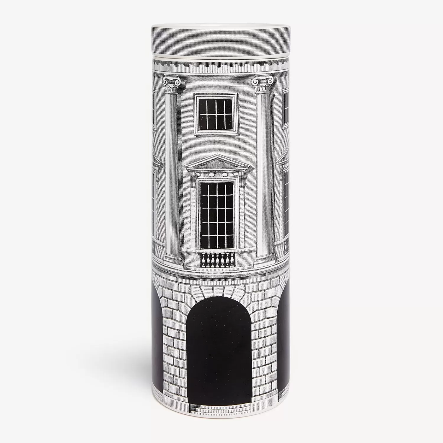 Scented Candles<Fornasetti Nel Mentre Set Of Three Scented Candles - Architettura Decor - Immaginazione Fragrance White/Black