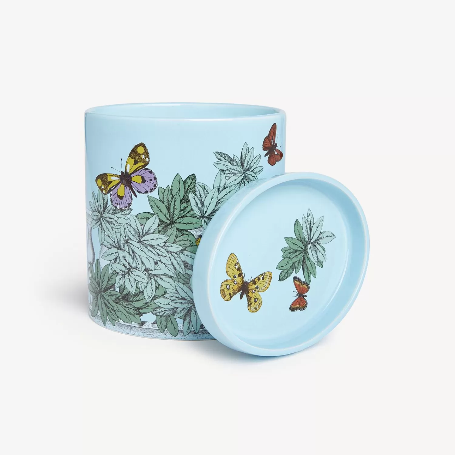 Scented Candles<Fornasetti Nel Mentre Set Of Three Scented Candles - Farfalle E Balaustra Decor - Giardino Segreto Fragrance Multicolour