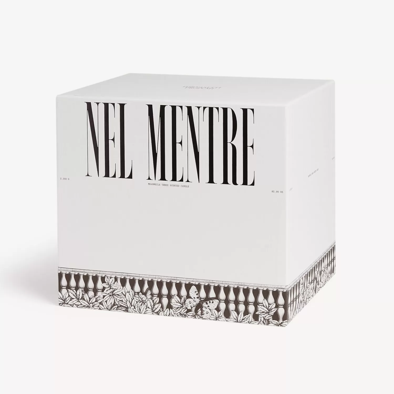 Scented Candles<Fornasetti Nel Mentre Set Of Three Scented Candles - Farfalle E Balaustra Decor - Giardino Segreto Fragrance Multicolour