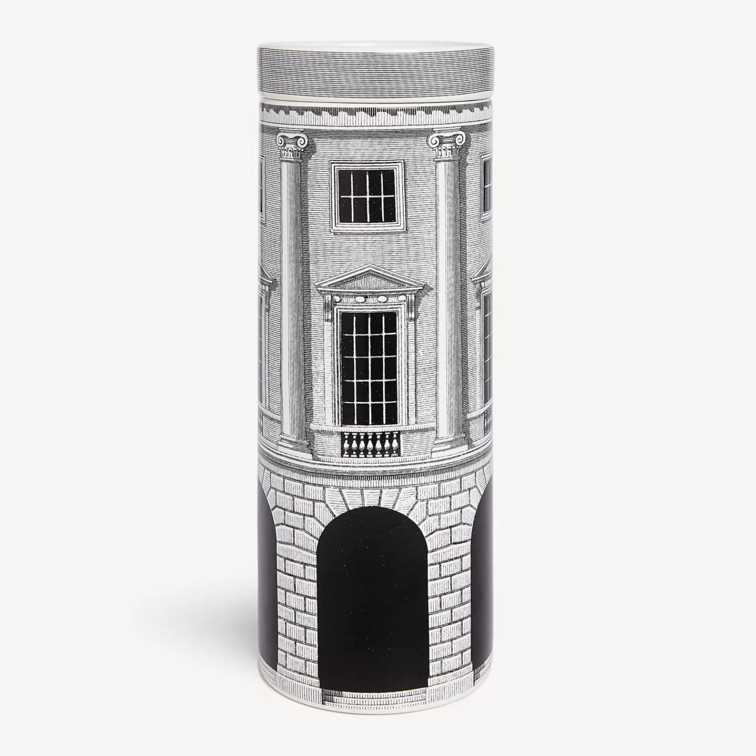 Scented Candles<Fornasetti Nel Mentre Tall Scented Candle - Architettura Decor - Immaginazione Fragrance White/Black