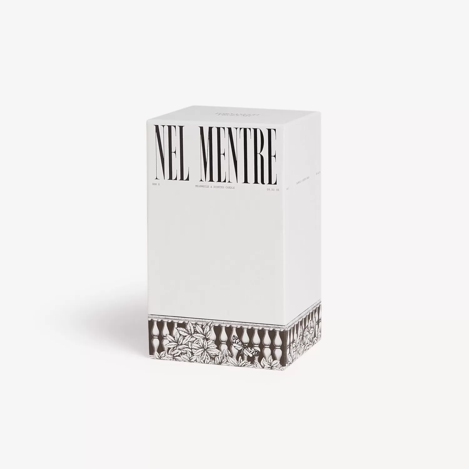 Scented Candles<Fornasetti Nel Mentre Tall Scented Candle - Farfalle E Balaustra Decor - Giardino Segreto Fragrance Multicolour