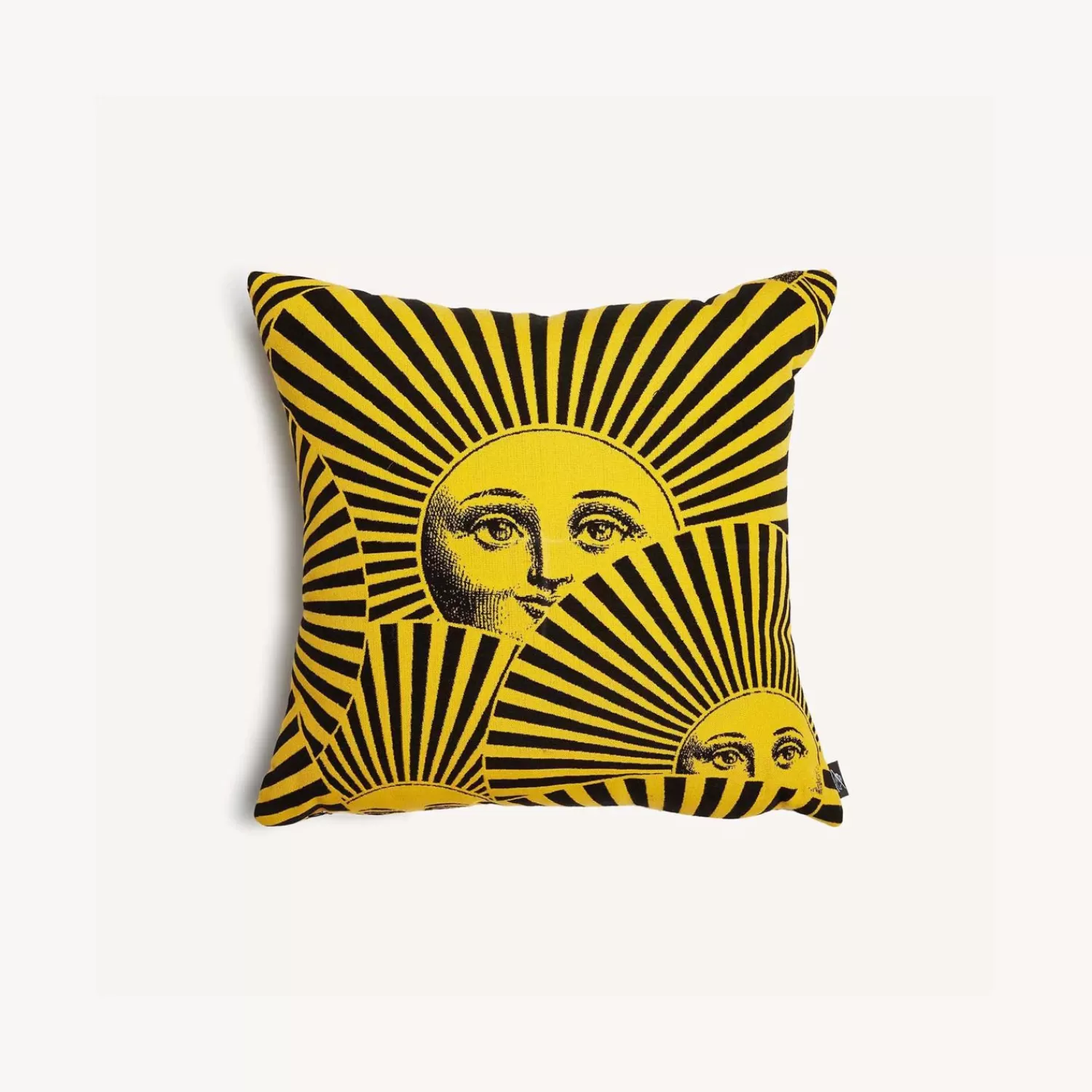 Cushions<Fornasetti Outdoor Cushion Soli A Ventaglio Yellow/Black