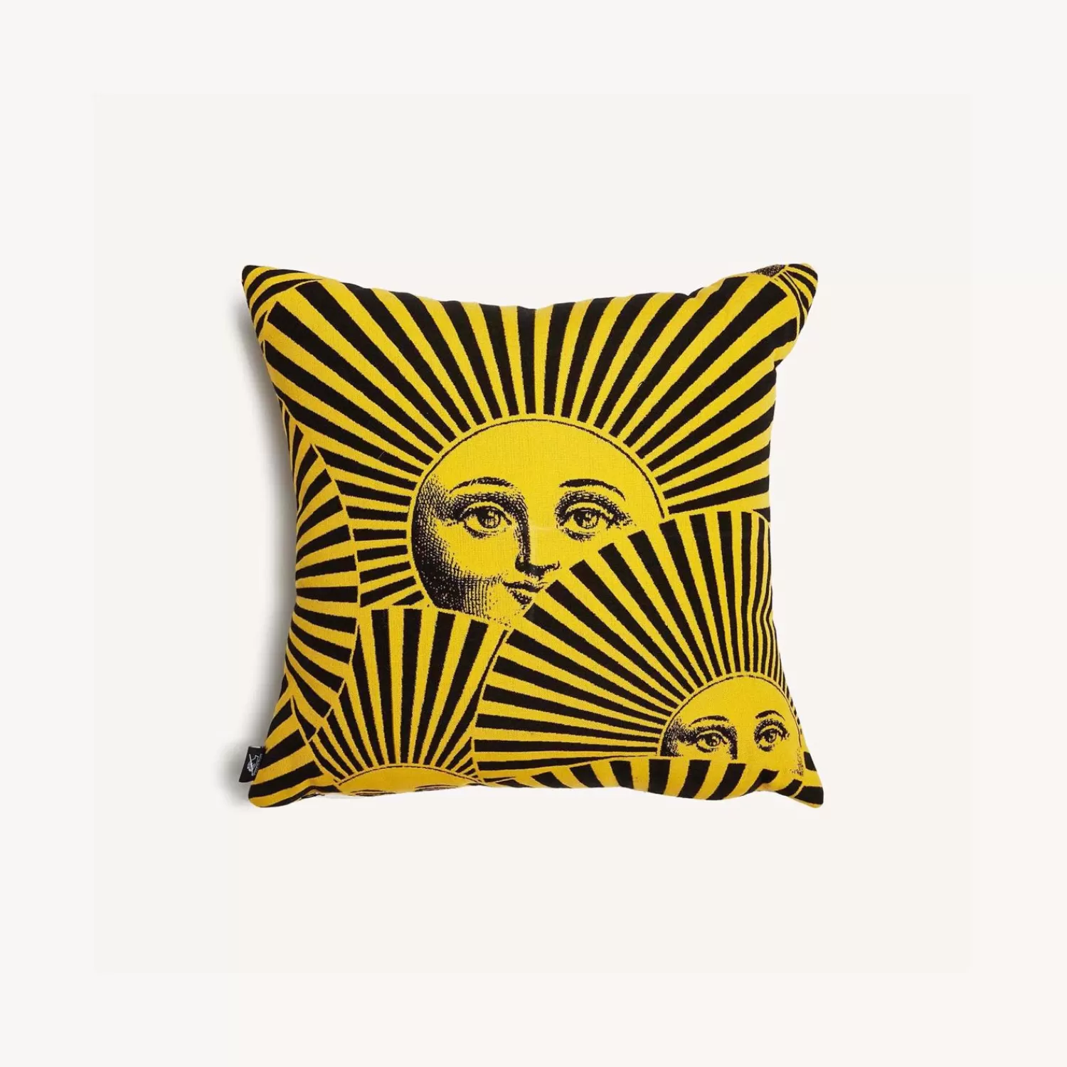 Cushions<Fornasetti Outdoor Cushion Soli A Ventaglio Yellow/Black