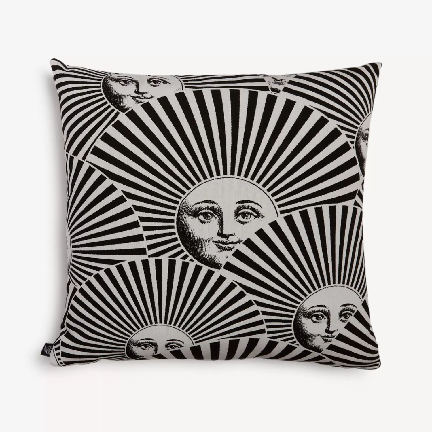 Cushions<Fornasetti Outdoor Cushion Soli A Ventaglio White/Black