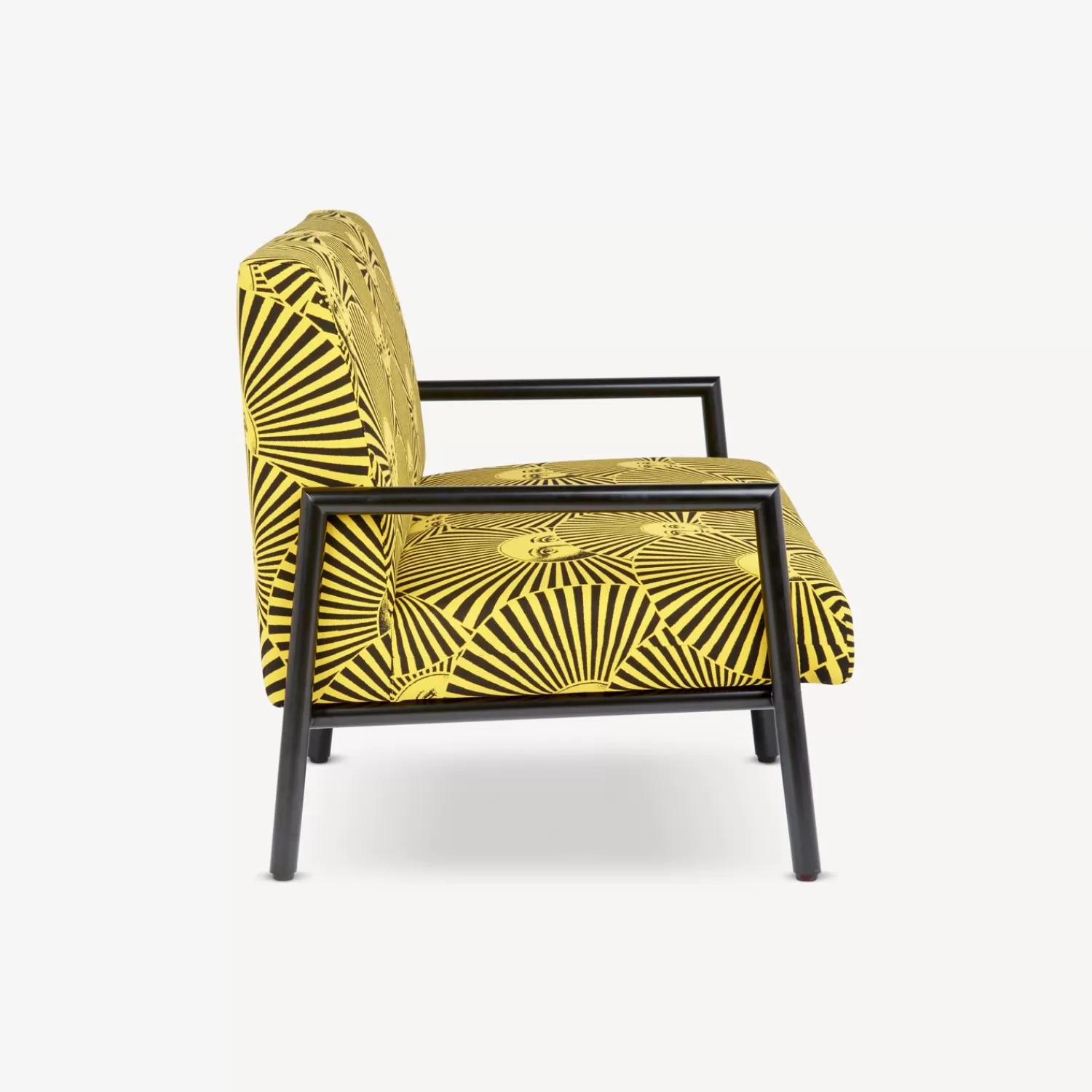 Living Rooms<Fornasetti Outdoor Sofa Soli A Ventaglio Yellow/Black
