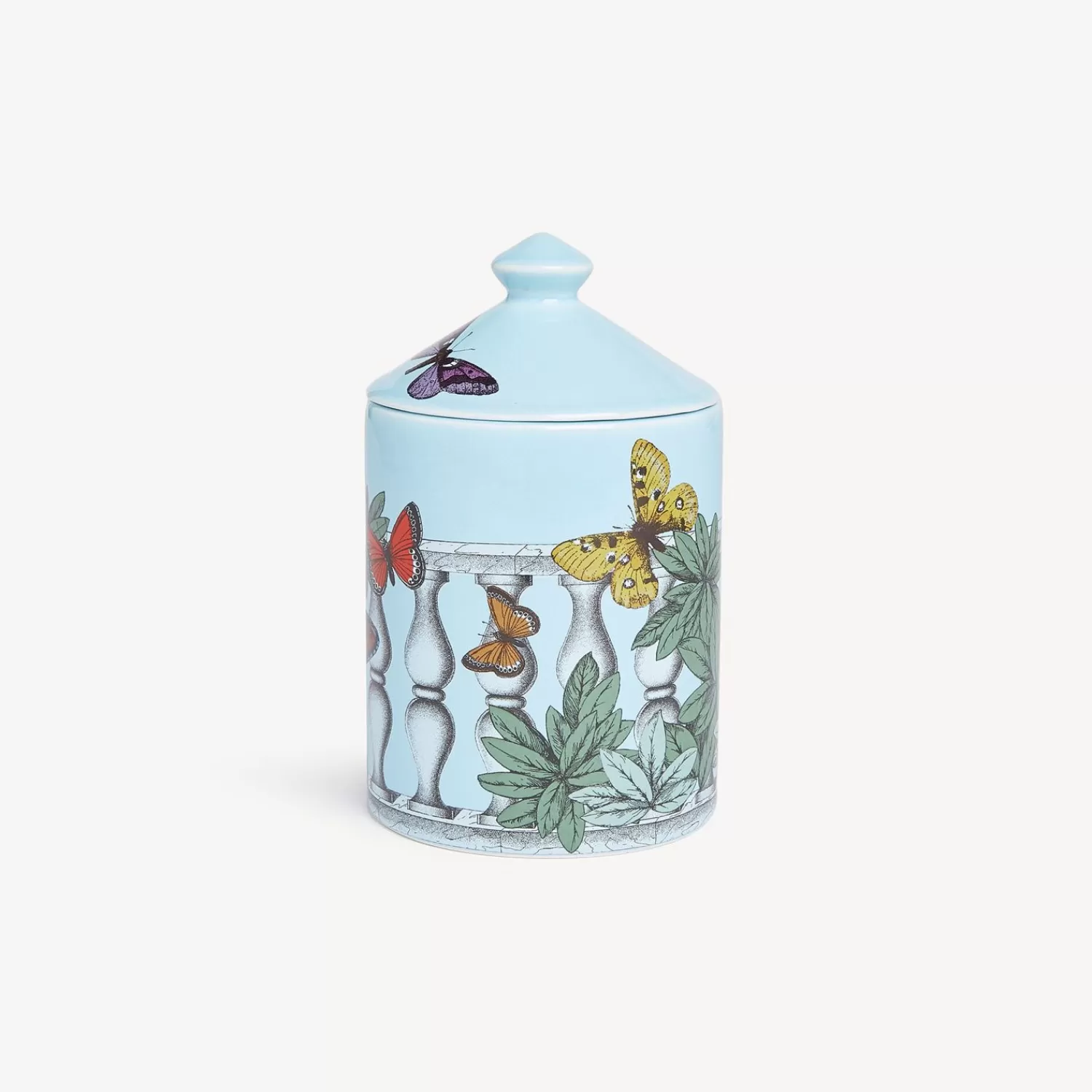 Scented Candles<Fornasetti Se Poi Scented Candle - Farfalle E Balaustra Decor - Giardino Segreto Fragrance Multicolour