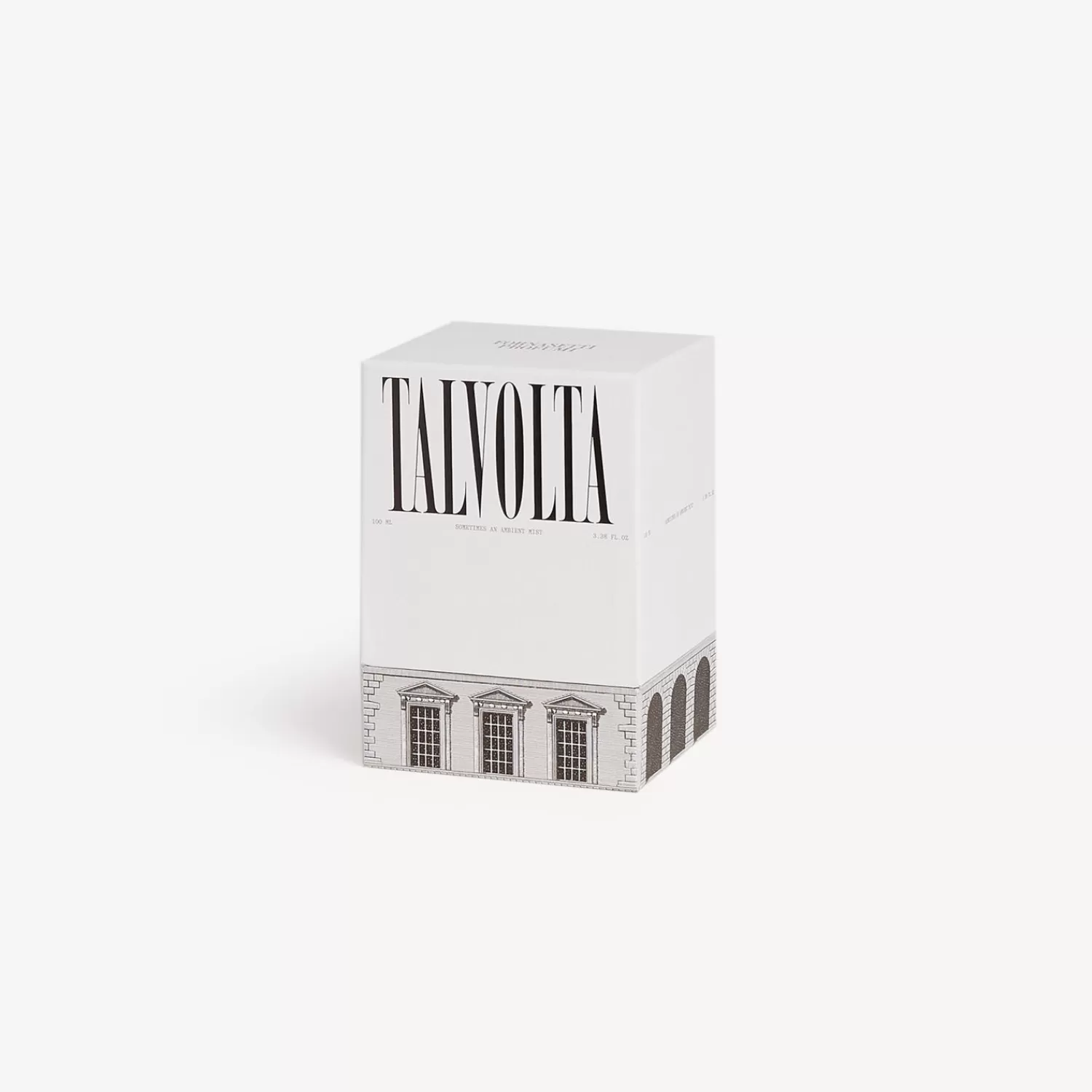 Room Spray<Fornasetti Talvolta Scented Room Spray - Architettura Decor - Immaginazione Fragrance White/Black