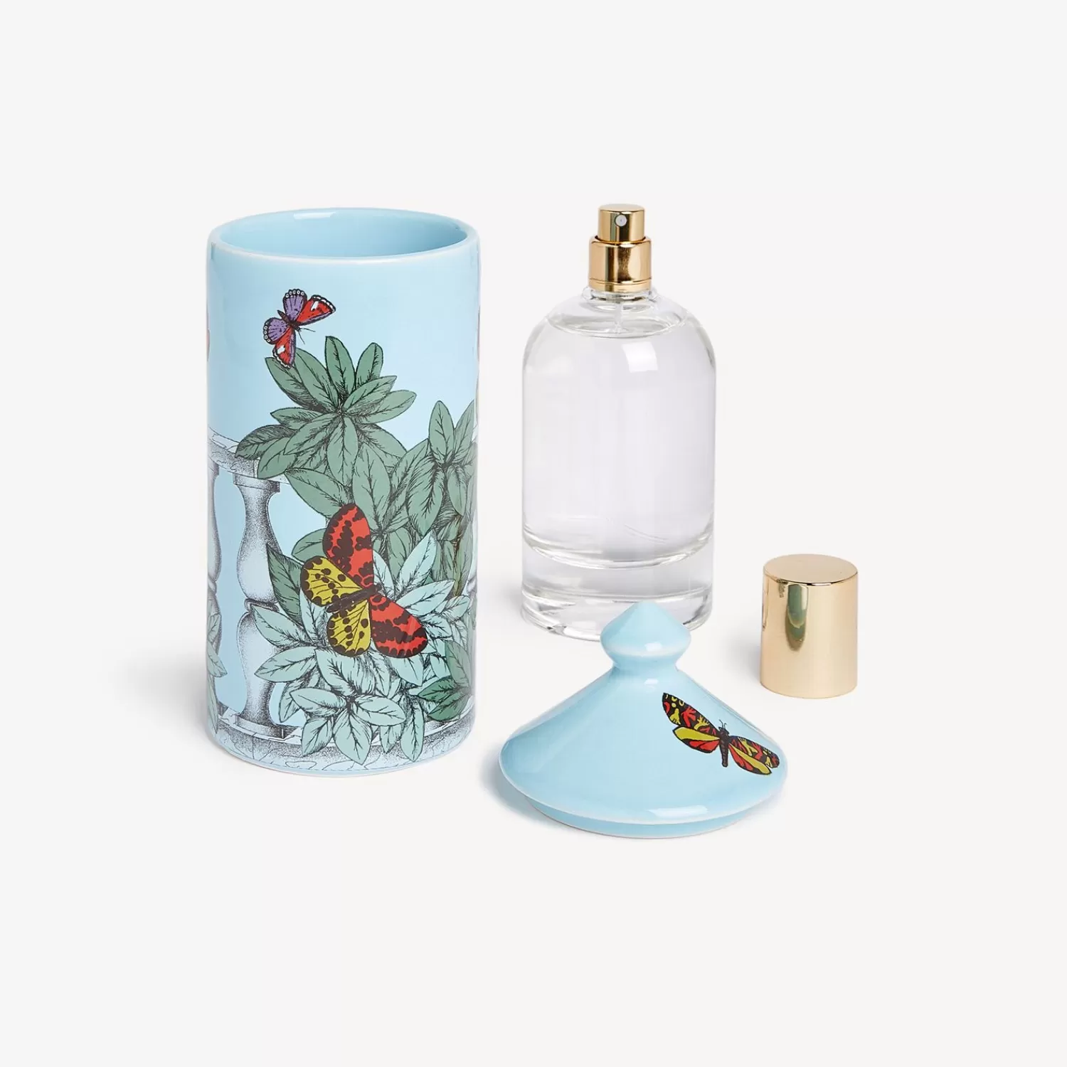 Room Spray<Fornasetti Talvolta Scented Room Spray - Farfalle E Balaustra Decor - Giardino Segreto Fragrance Multicolour